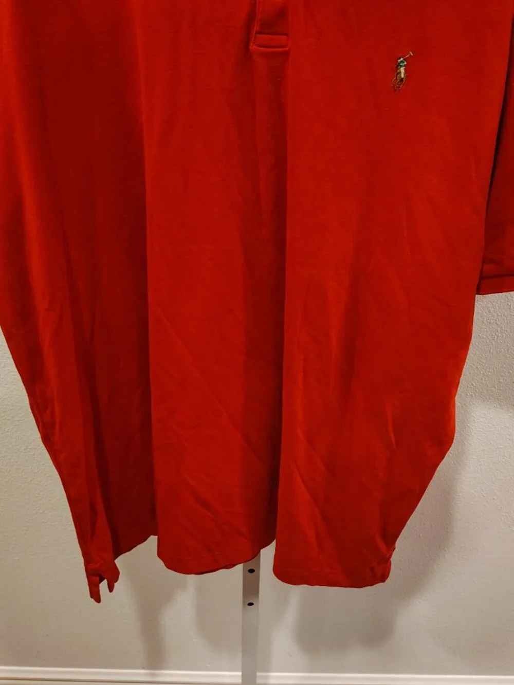 Polo Ralph Lauren Classic Fit Men's Red Polo Size XXL Short Sleeve